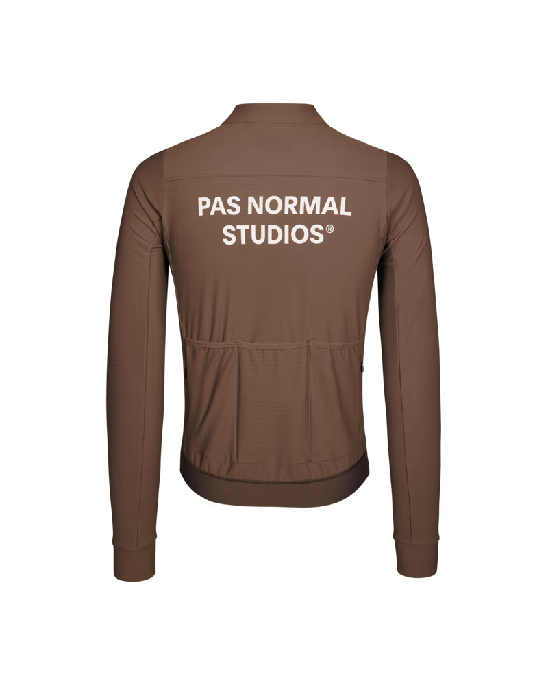 Pas Normal Studios Essential Long Sleeve Jersey in Light Brown-1
