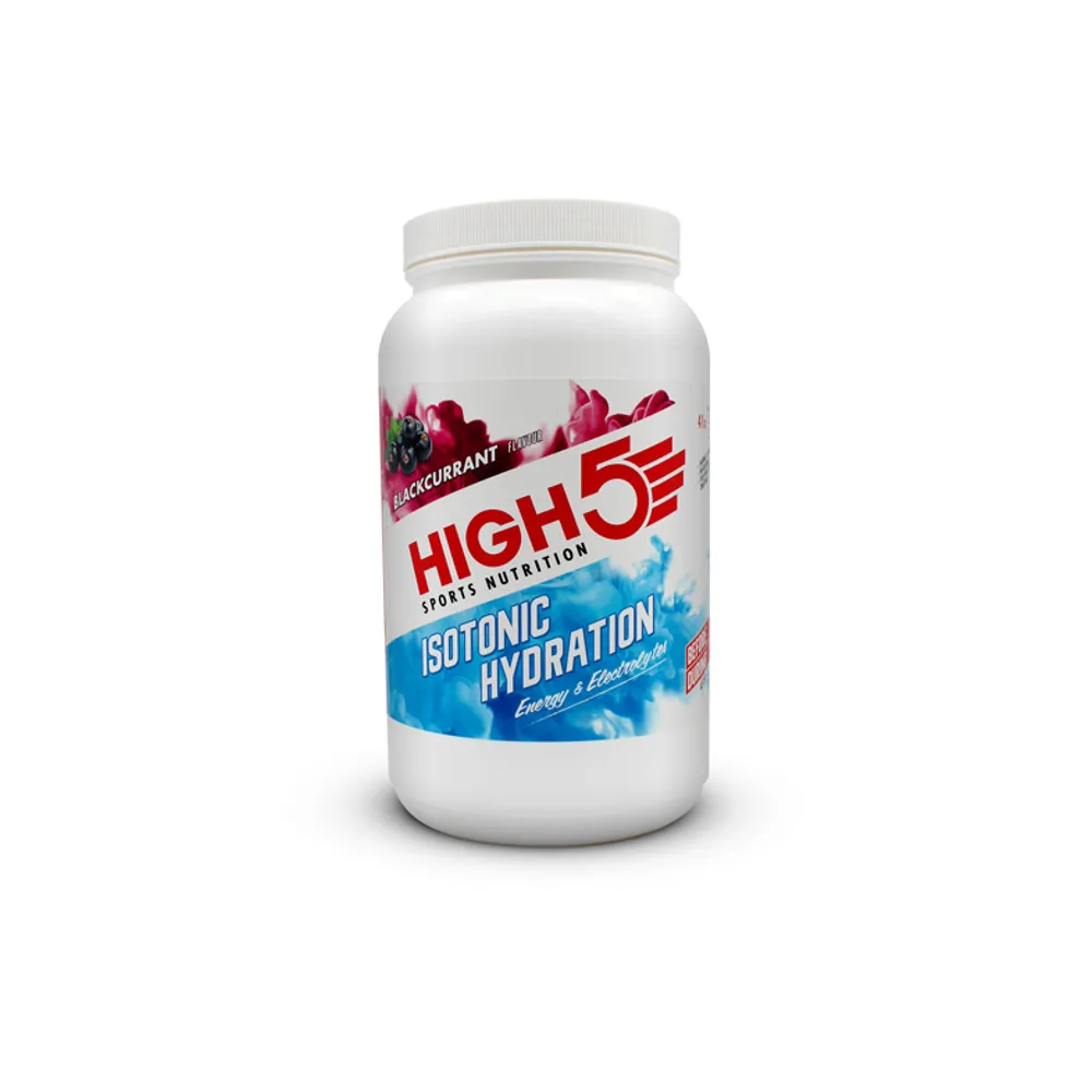 Team Cycles High5 Isotonic Hydration Drink in Blackcurrant - 1.23kg | Interest FREE Finance & Online Refund Policy.