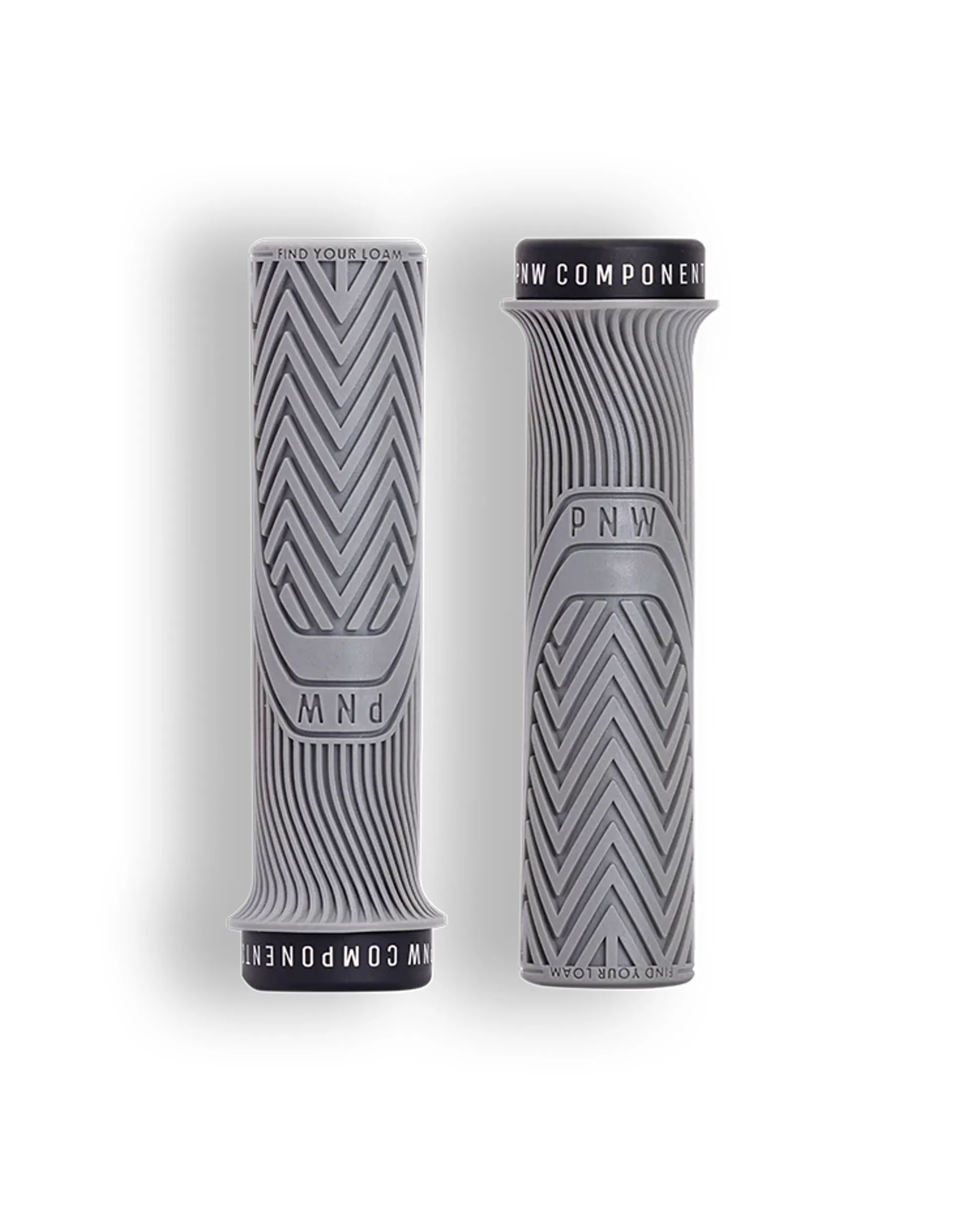 PNW Loam Mountain Bike Grips in Cement Grey XL