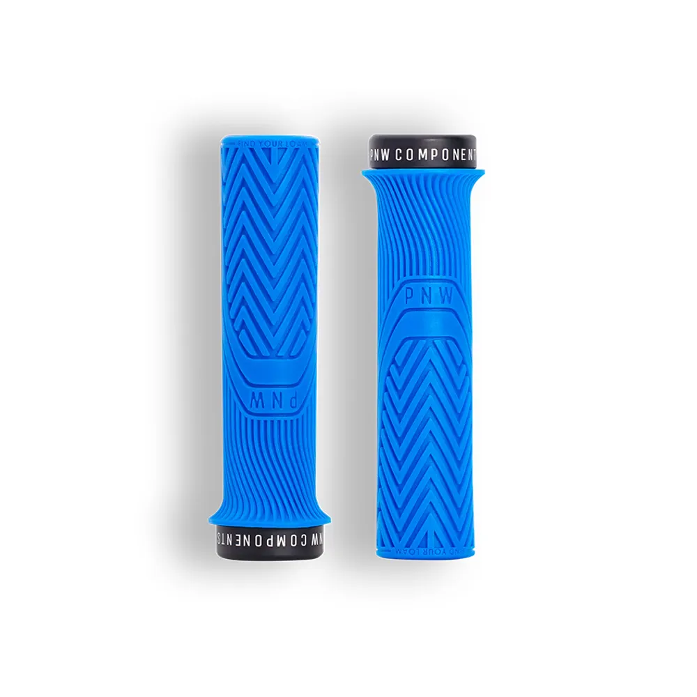 Team Cycles Pnw PNW Loam Mountain Bike Grips in Pacific Blue - Regular | Interest FREE Finance & Online Refund Policy.