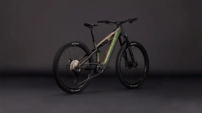 Cube Stereo Hybrid ONE44 HPC SLX EVO 800Wh Electric Full Suspension Mountain Bike in Stellargrey-7