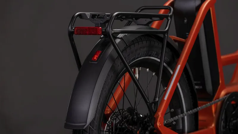 Cube Compact Hybrid 545Wh Unisize Electric Hyrbid Bike in Rustorange and Reflex-1