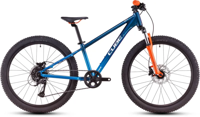 Cube Acid 240 Disc Kids Mountain Bike in Actionteam
