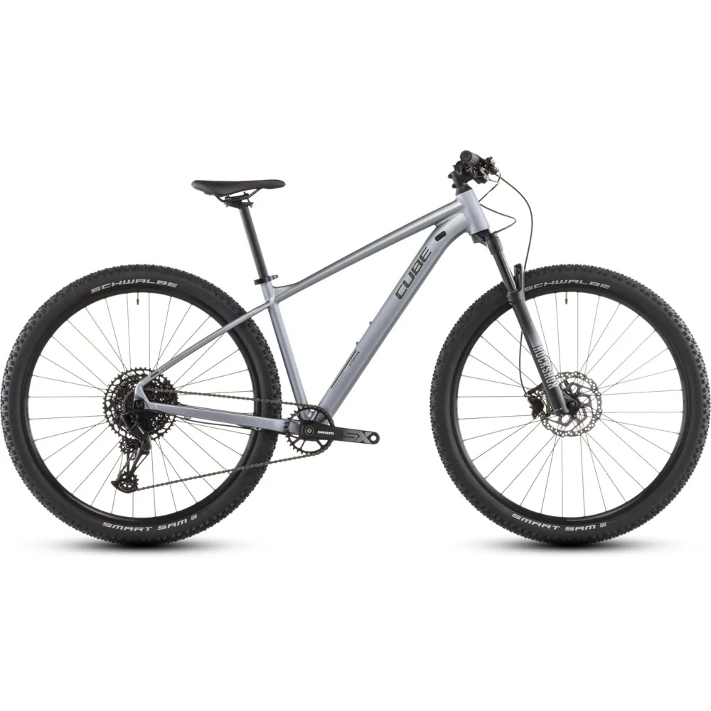 Team Cycles Cube Attention SLX Mountain Bike in Slategrey and Black | Interest FREE Finance & Online Refund Policy.