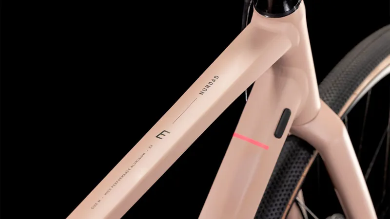 Cube Nuroad EX Gravel Bike in Blushrose and Pink-1