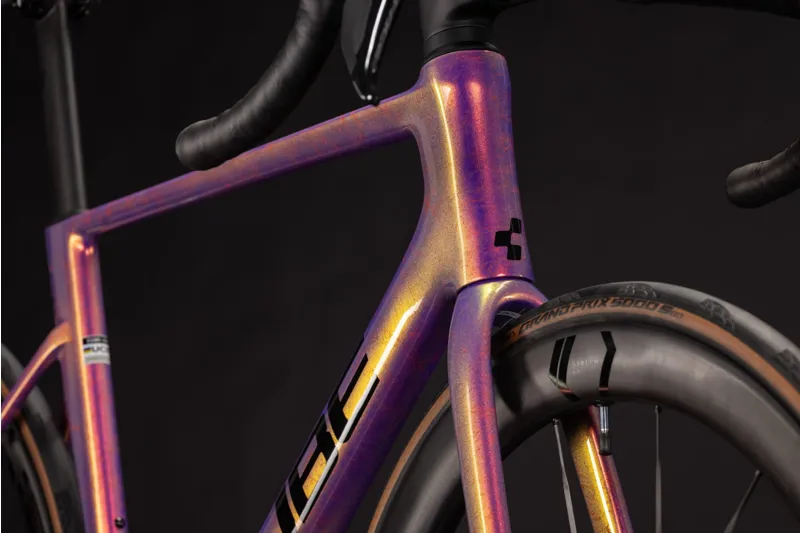 Cube Litening Air C:68X SLT Road Bike in Beamfibre and Black-1