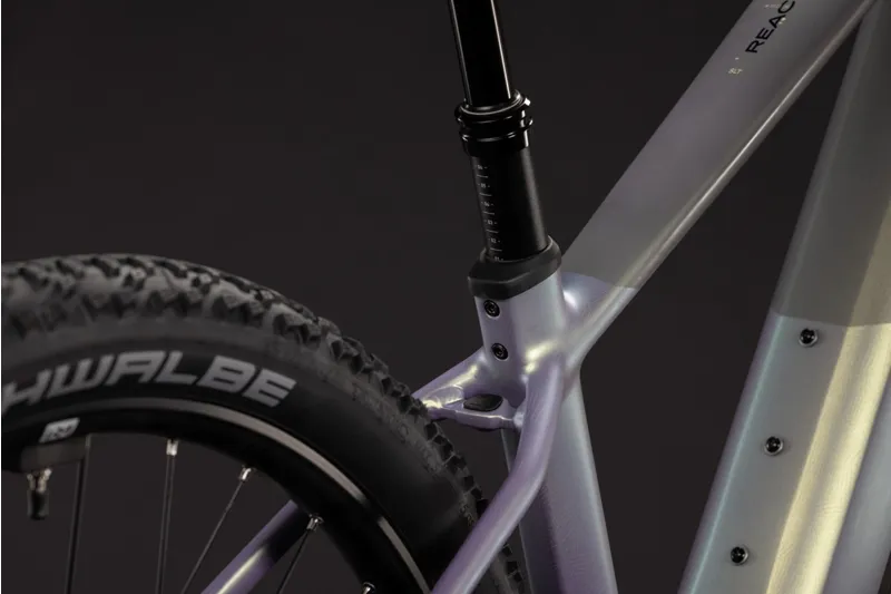 Cube Reaction Hybrid SLT 800Wh Electric Mountain Bike in Kolibri and Crisscross-1