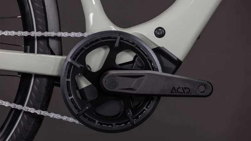 Cube Editor Hybrid SLX FE 400Wh Electric Hybrid Bike in Reedbeige and Chrome-1