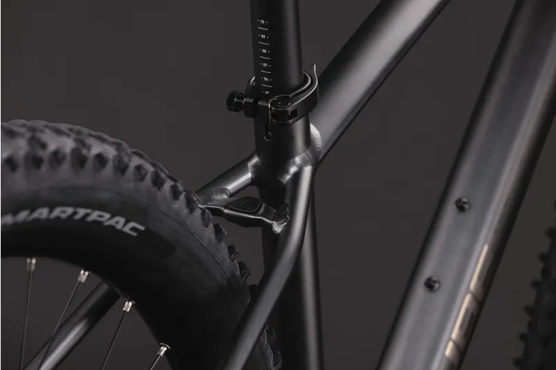 Cube Aim SLX Hardtail Mountain Bike in Slateblack and Chrome-1