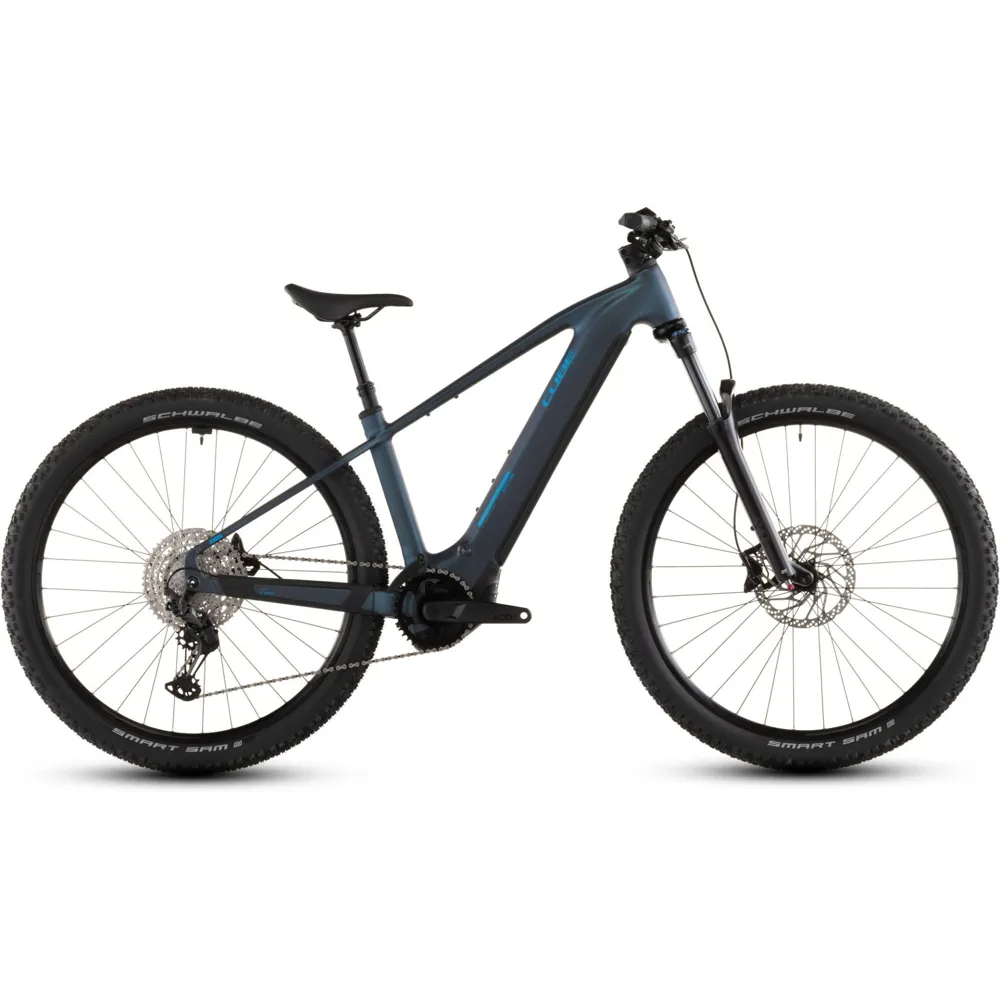 Team Cycles Cube Reaction Hybrid Pro 800 Electric Mountain Bike in Nebula and Dazzle | Interest FREE Finance & Online Refund Policy.