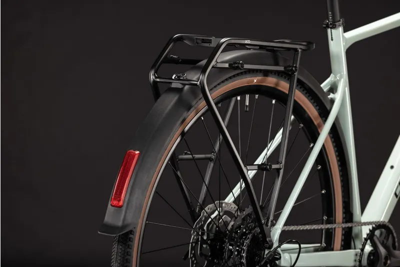 Cube Nulane Pro FE Hybrid Bike in Aloegreen and Black-1