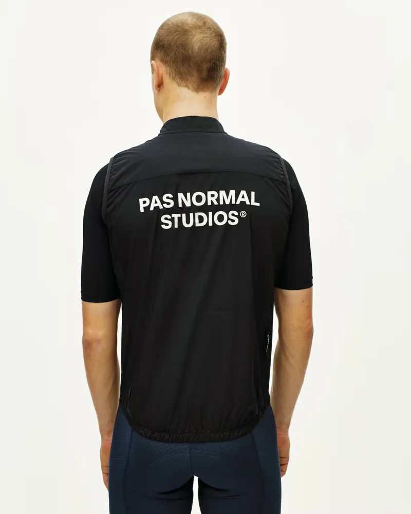 Pas Normal Studios Essential Insulated Gilet in Black-2