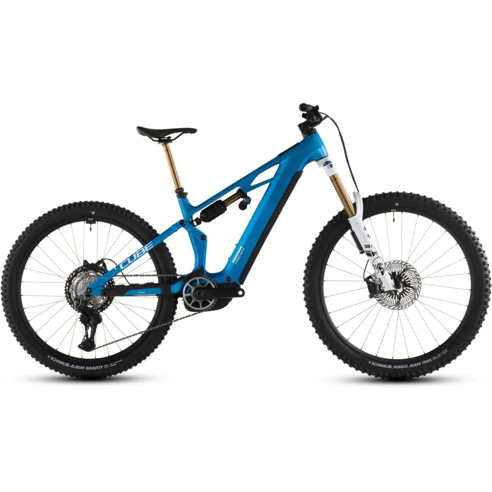 Team Cycles Cube Stereo Hybrid ONE77 HPC AT 800Wh Electric Full Suspension Mountain Bike in Actionteam | Interest FREE Finance & Online Refund Policy.