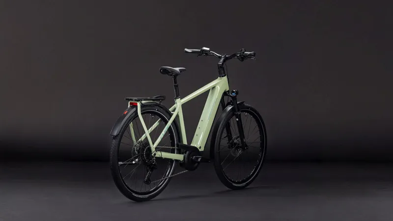 Cube Kathmandu Hybrid One 800Wh Electric Hybrid Bike in Pea and Green-6