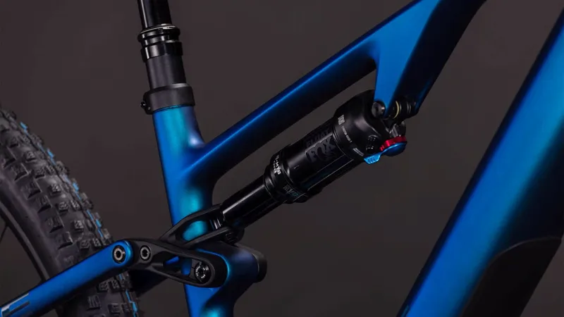 Cube AMS Hybrid ONE44 C:68X SLX 400Wh Full Suspension Mountain Bike in Nebula and Black-2