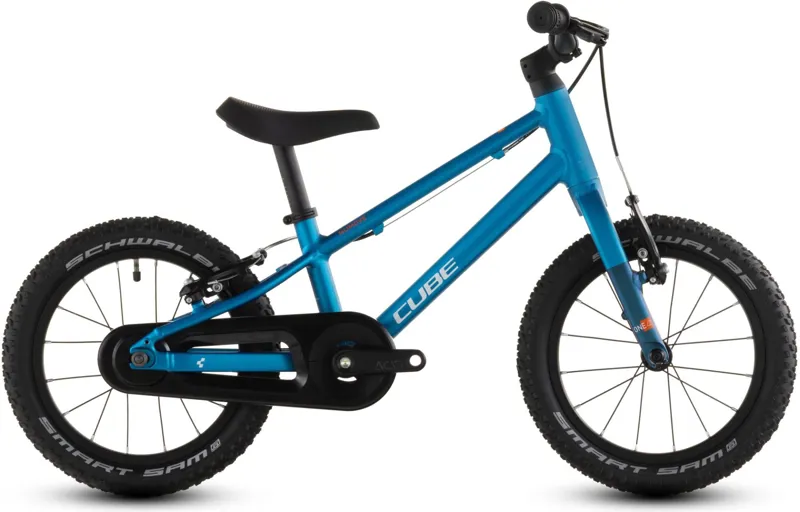Cube Numove 140 Kids Bike in Topasblue and Nebula