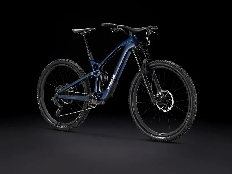 TREK Fuel EXe 9.8 GX AXS 360Wh Full Suspension Electric Mountain Bike in Mulsanne Blue-6