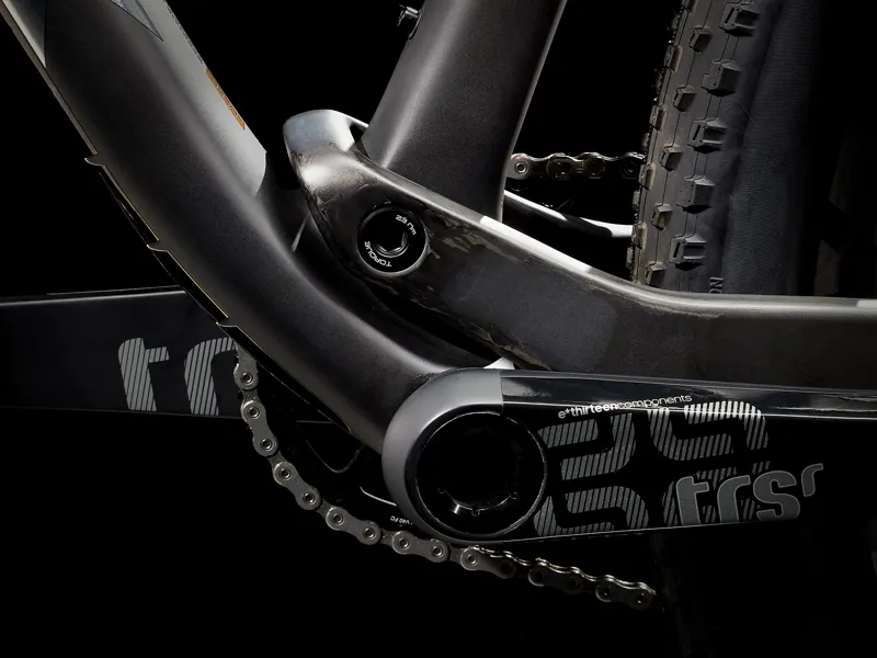 TREK Supercaliber 9.8 XT XC Mountain Bike in Matte Raw Carbon and Gloss Trek Black-2