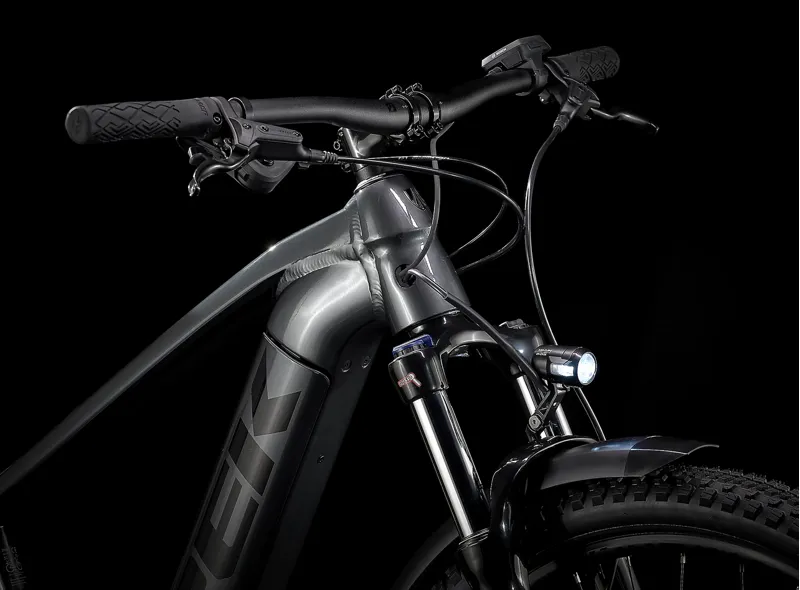 TREK Powerfly Sport 4 Equipped 500Wh Electric Mountain Bike Grey and Black-4