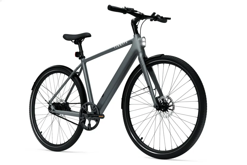 Tenways CGO 600 PRO 360Wh Electric City Bike in Pebble Grey-1