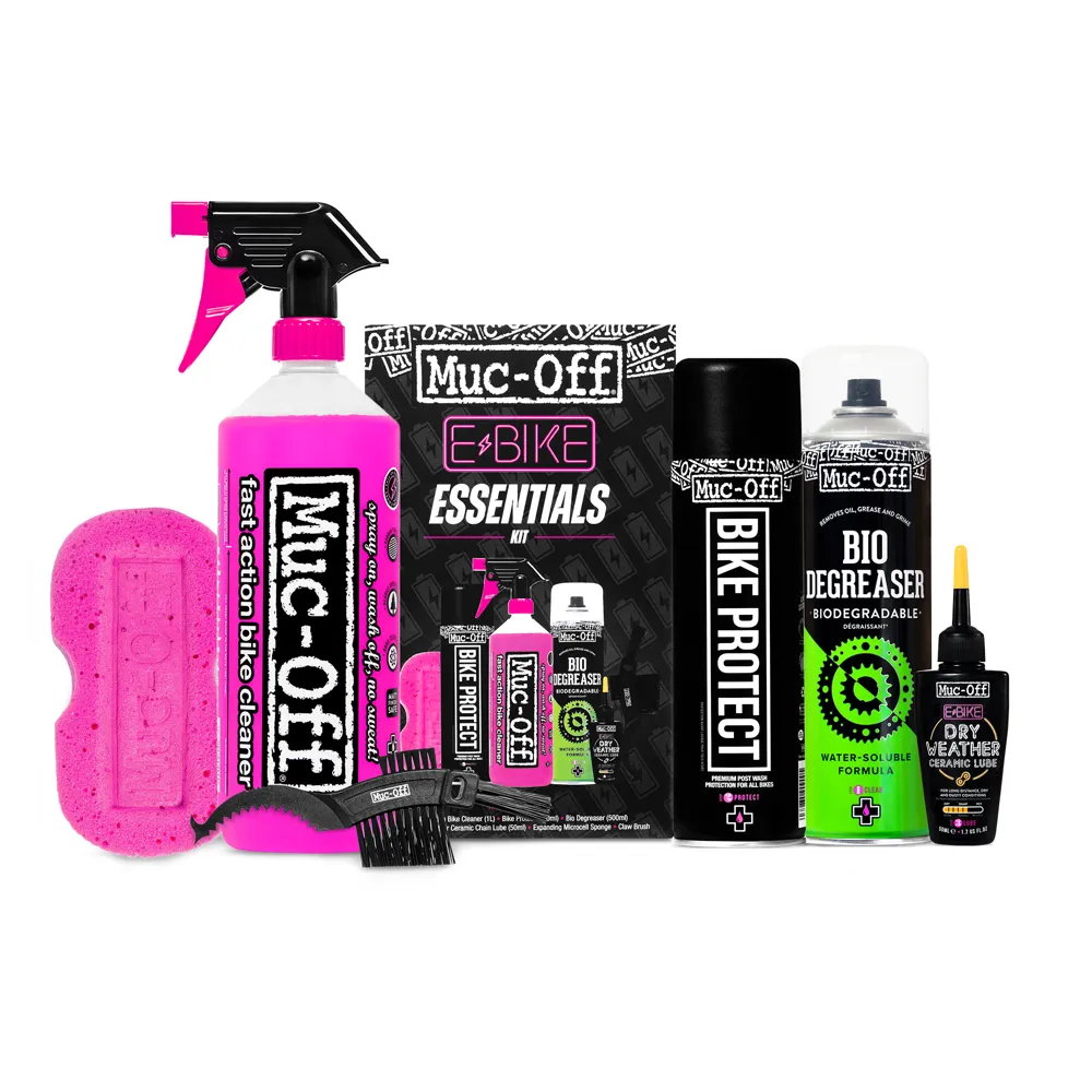 Team Cycles Muc Off Muc-Off E-Bike Essentials Kit | Interest FREE Finance & Online Refund Policy.