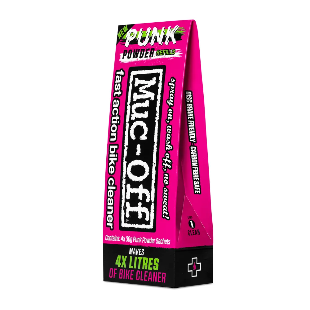 Team Cycles Muc Off Muc-Off Punk Powder Bike Cleaner - 4 Pack | Interest FREE Finance & Online Refund Policy.