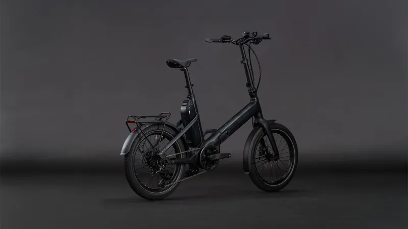 Cube Fold Hybrid 545Wh Electring Folding Bike in Coal and Reflex-7