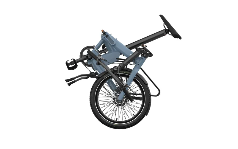 Eovolt Afternoon 20 Pro 360Wh Folding Electric Bike in Mineral Blue-2