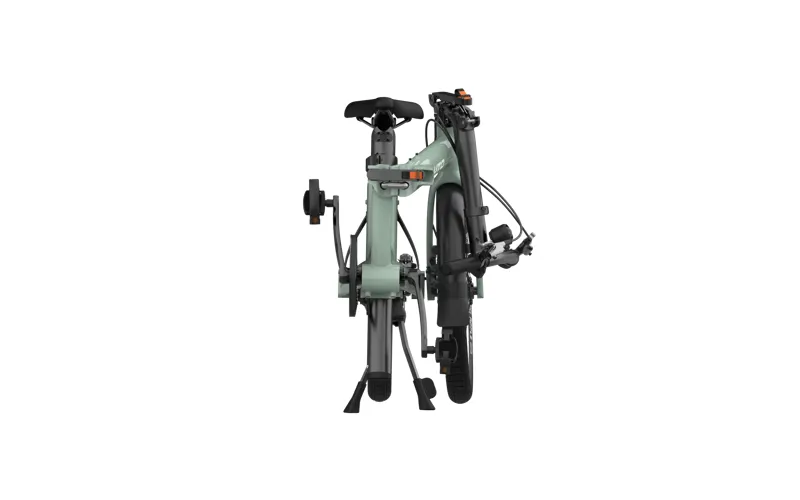 UTO Afternoon PRO20 360Wh Electric Folding Bike in Smoked Green-2