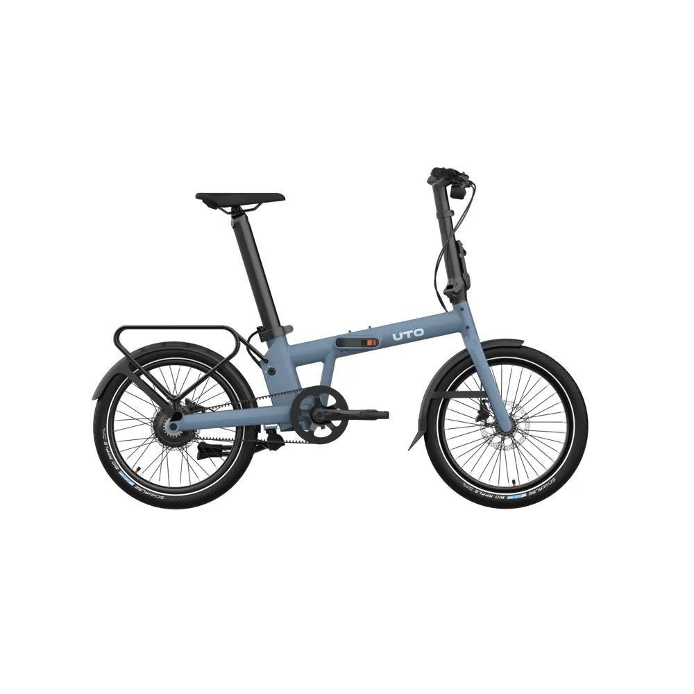 Team Cycles Uto UTO Afternoon Pro20 360Wh Folding Electric Bike in Mineral Blue | Interest FREE Finance & Online Refund Policy.