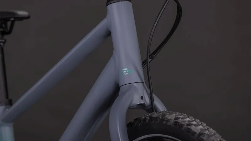 Cube Numove 200 Disc Kids Bike in Lavagrey and Coolgreen-2