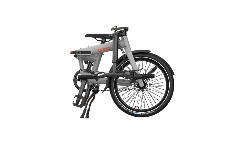 UTO Afternoon Pro20NE Folding Bike in Satin Grey-1