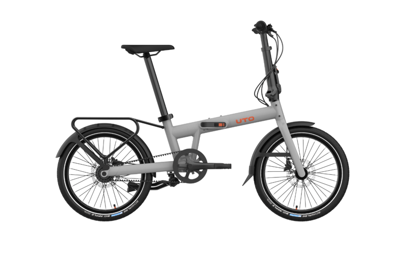 UTO Afternoon Pro20NE Folding Bike in Satin Grey