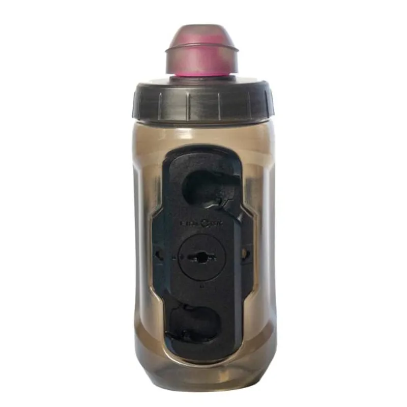 Muc-Off x Fidlock Twist Bottle and Bike Base in Smoked - 450ml -1