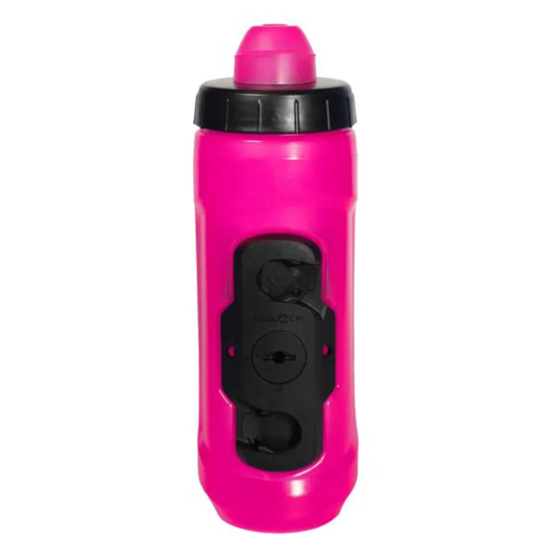 Muc-Off x Fidlock Twist Bottle and Bike Base in Pink - 590ml -1