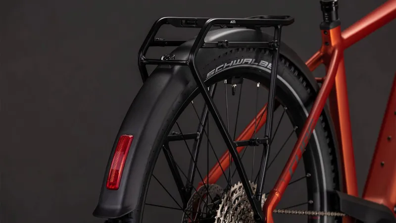 Cube Nuride Hybrid Pro 600Wh Electric Hybrid Bike in Chilli and Black-1