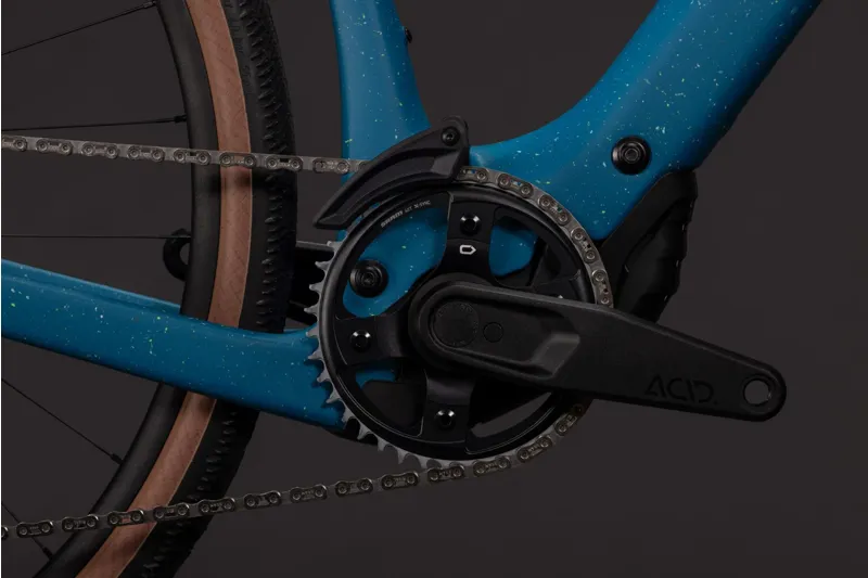 Cube Nuroad Hybrid C:62 EXC 400Wh Electric Gravel Bike in Tropicalteal and Black-1