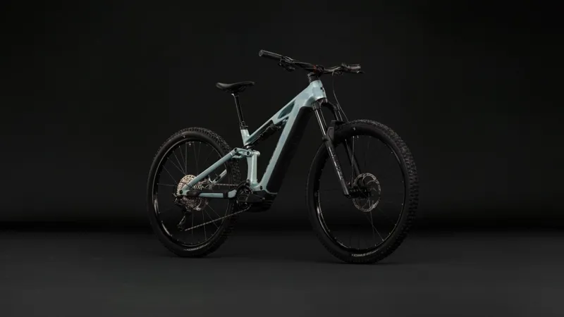 Cube Stereo Hybrid ONE44 HPC Pro 800Wh Electric Full Suspension Mountain Bike in Pearlaqua and Black-8