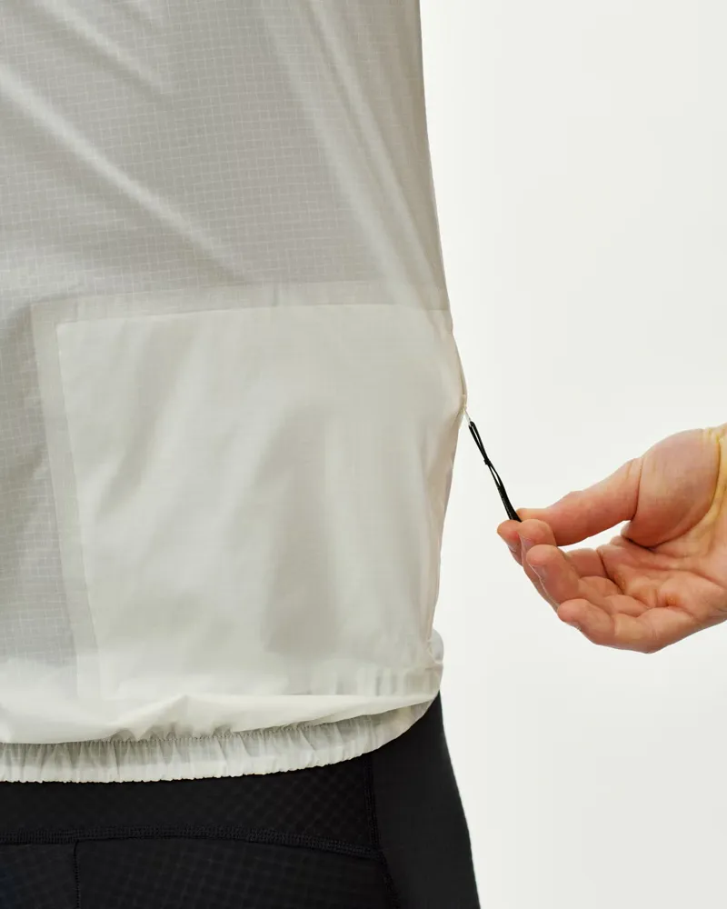 Pas Normal Studios Men's Essential Insulated Gilet in Off White-5