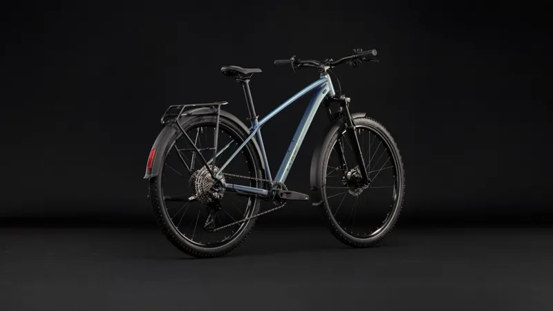 Cube Aim SLX FE Hardtail Mountain Bike in Shiftverde and Chrome-7
