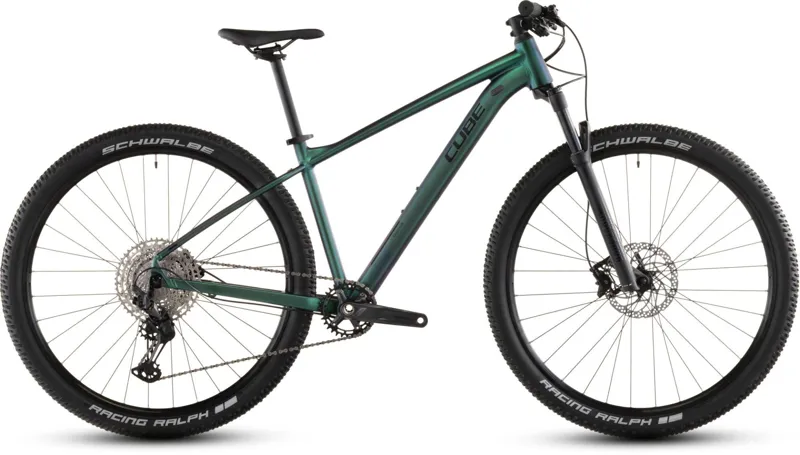 Cube Reaction Pro Mountain Bike in Goblin and Black