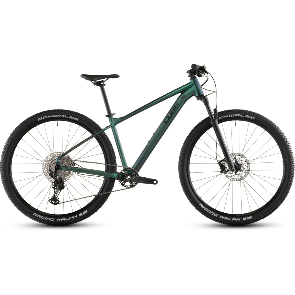 Team Cycles Cube Reaction Pro Mountain Bike in Goblin and Black | Interest FREE Finance & Online Refund Policy.