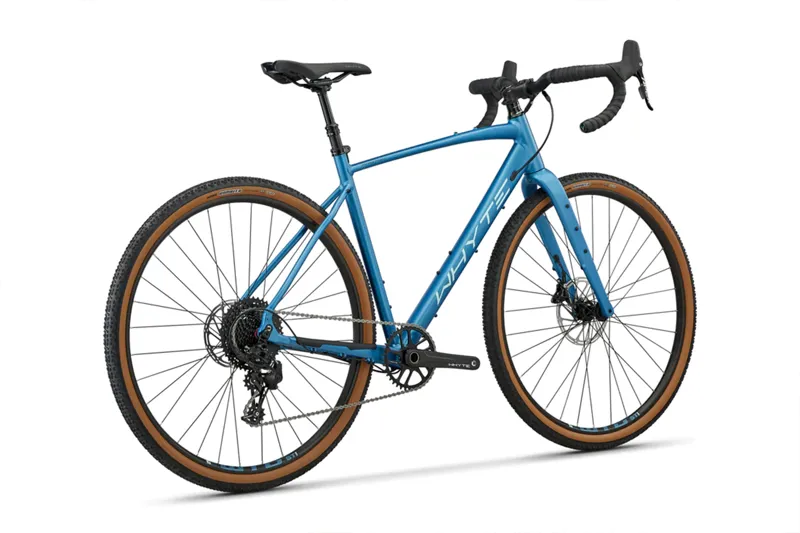 Whyte Bikes Friston Gravel Bike in Matt Diesel with Blue and Slate-1