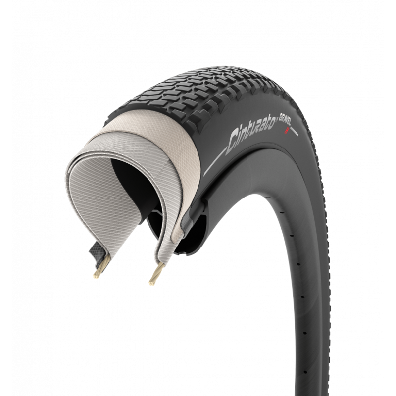 Pirelli Cinturato Gravel H Classic SpeedGRIP Gravel Tyre in Skinwall - 700c-3