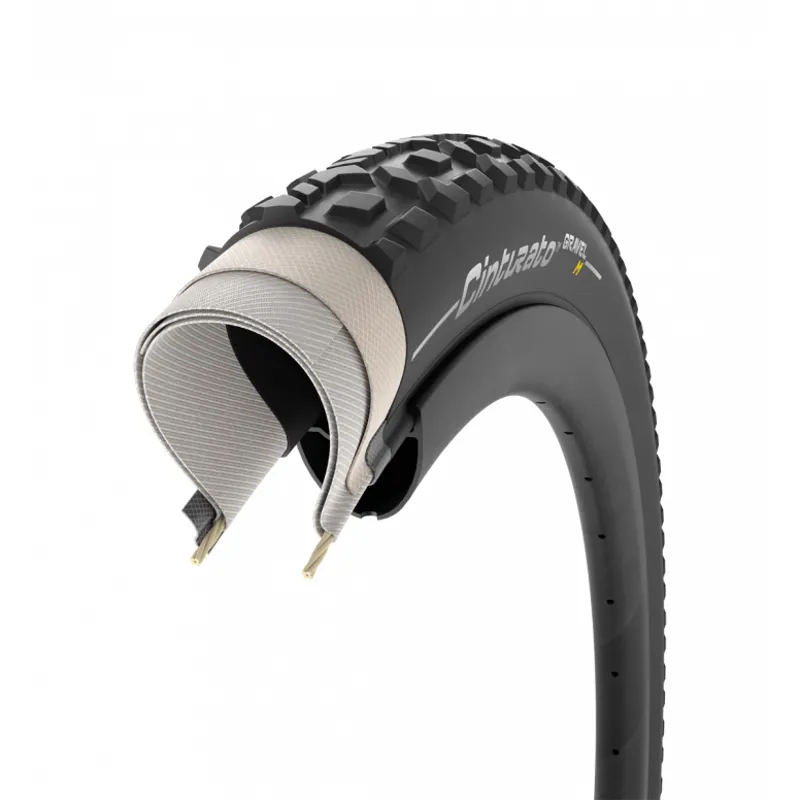 Pirelli Cinturato Gravel M Classic Gravel Tyre in Skinwall - 700c-1