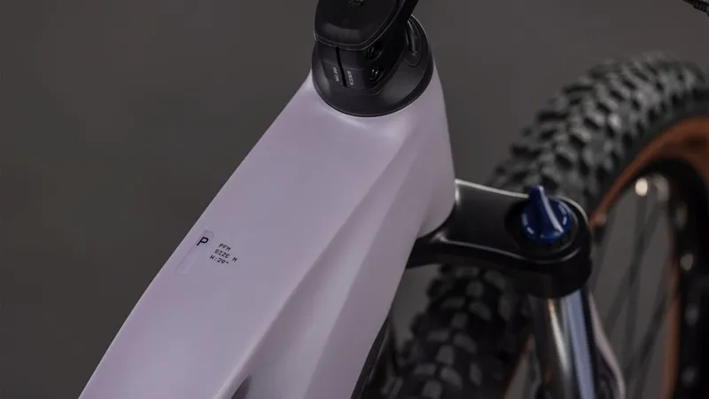 Cube Reaction Hybrid Performance 600Wh Electric Mountain Bike in Plumgrey-3