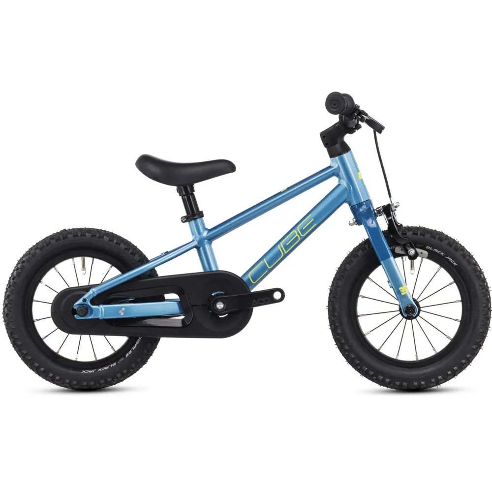 Team Cycles Cube Numove 120 RT Kids Bike in Blue and Lime | Interest FREE Finance & Online Refund Policy.