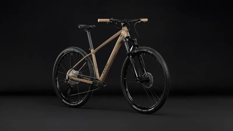 Cube Aim SLT Hardtail Mountain Bike in Cappuccino and Black-8