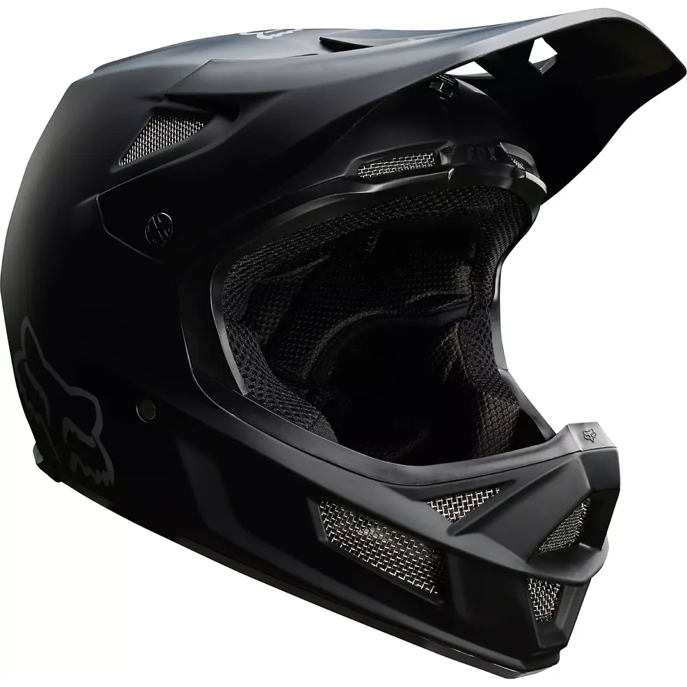Team Cycles Fox Head Clothing Fox Rampage Comp Full Face Mountain BIke Helmet in Matte Black | Interest FREE Finance & Online Refund Policy.