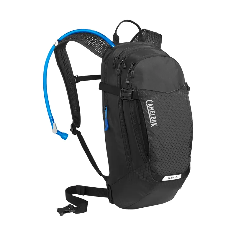CamelBak M.U.L.E. 12L Hydration Bike Pack in Black with 3L Reservoir 